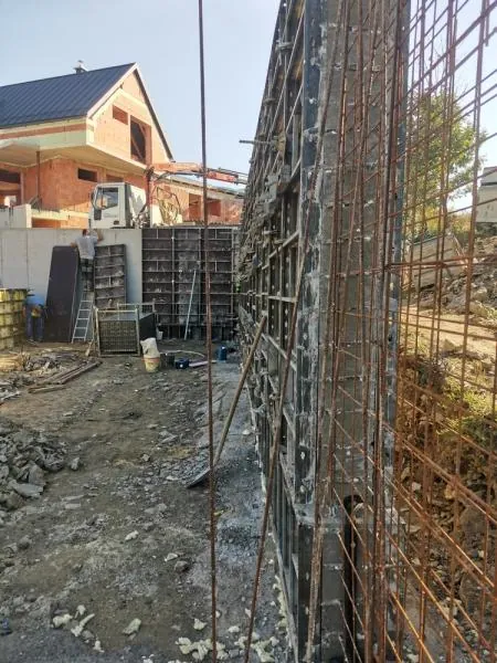 Oporný múr garáž Vyšný Kubín — foto 5