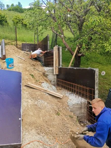 Oporný múr Oravská Jasenica — foto 2